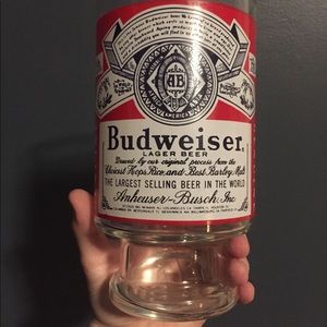 Huge Budweiser Glass